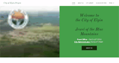 Desktop Screenshot of cityofelginor.org